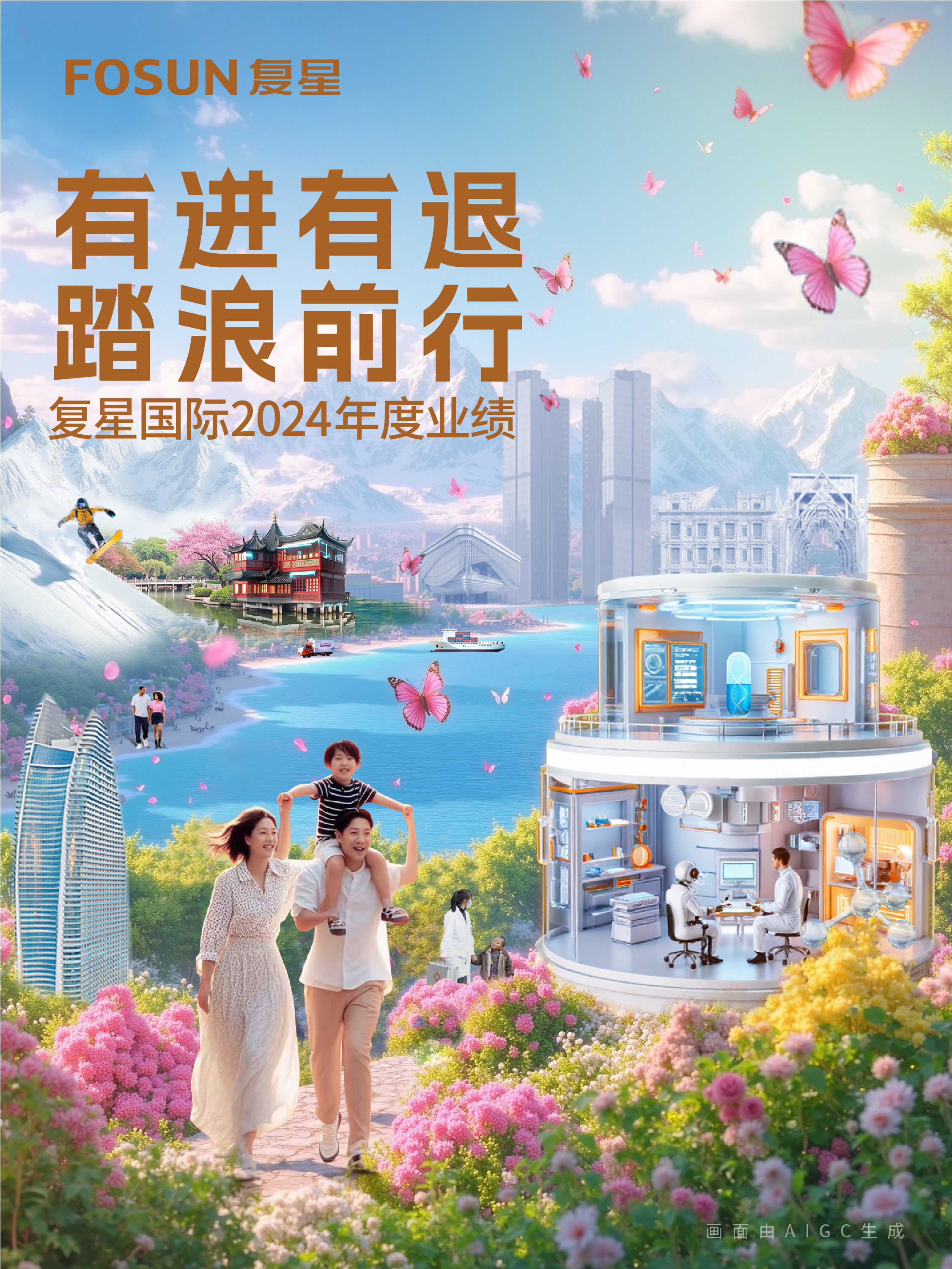 九图速览复星国际2024年度业绩